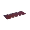 Papier à poncer feuilles rectangulaires abrasives 93x230mm - 4 + 4 trous Grain 240, Qté 10 Makita | P-36049