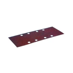 Papier à poncer feuilles rectangulaires abrasives 93x230mm - 4 + 4 trous Grain 100, Qté 10 Makita | P-31865