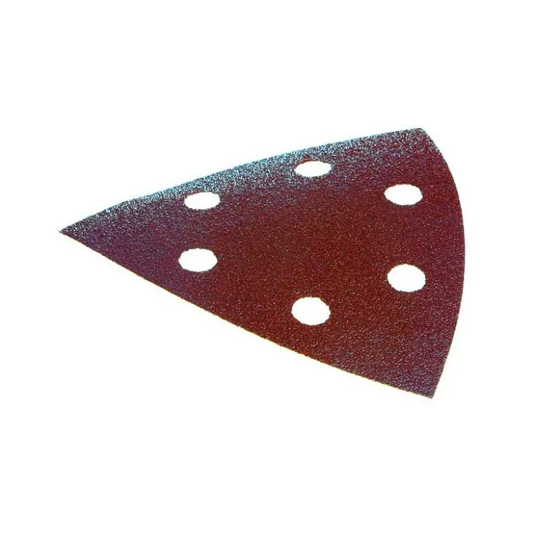 Papier à poncer triangulaire feuilles abrasives 94mm Grain 80, Qté 10 Makita | P-33277