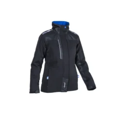 Parka femme - HIBARI - 94% PES/6% EA - Noir/Bleu - COVERGUARD | 5HIB01