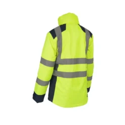 Parka femme - HORA - 300D Oxford 100% PES enduit PU + Matelassage 160g/m2 - Jaune HV/Marine - COVERGUARD | 5HOR160