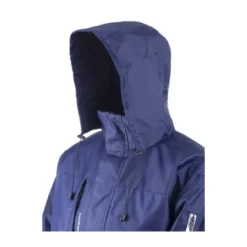 Parka - PANDA - 200D Oxford 100% PES enduit PU + Matelassage 160g/m2 - Marine/Réflectif - COVERGUARD | 5PDA120