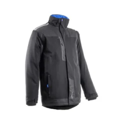 Parka - TAMIA - 94% PES/6% EA + TPU membrane + Matelassage 120g/m2 + Doublure polaire 140g/m2- Noir/Bleu - COVERGUARD | 5TAM010