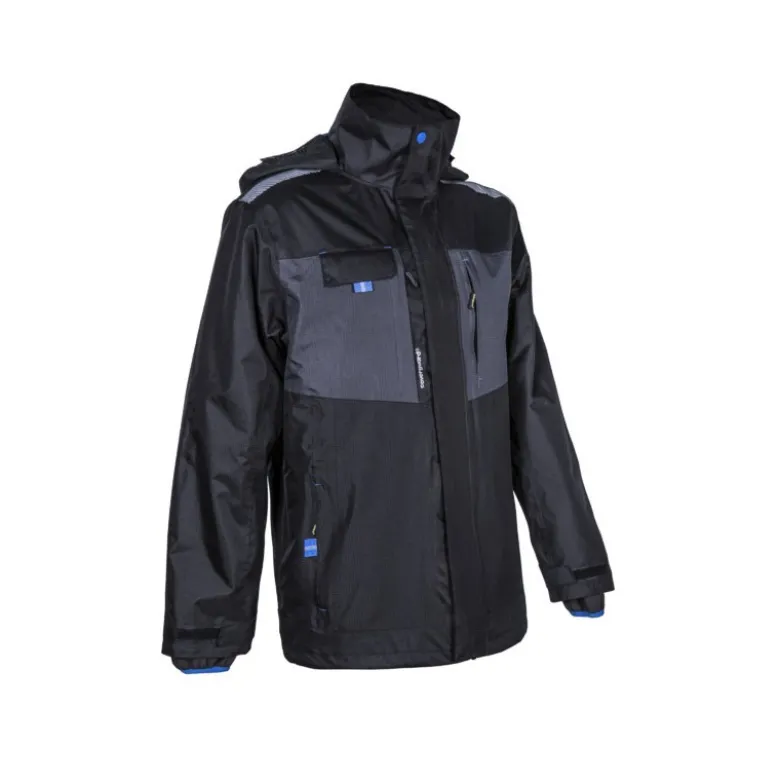 Parka 3/1 - WANI - Parka: Ripstop 100% PES enduit PVC + Veste: Softshell 3 couches 300g/m2 - Marine - COVERGUARD | 5WAN01