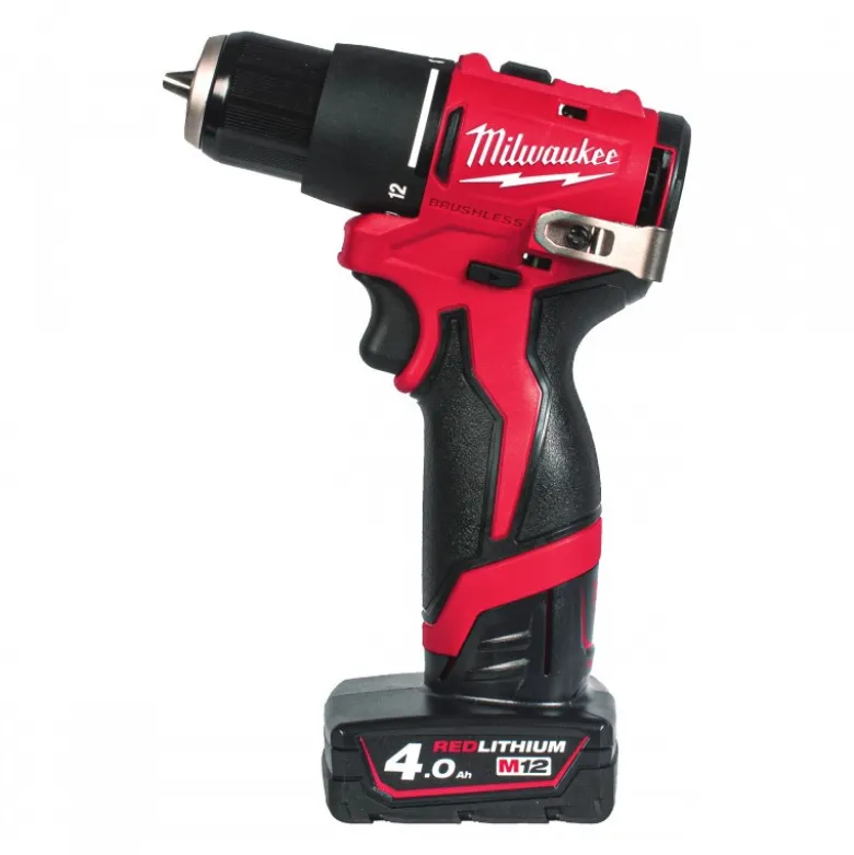 Perceuse compacte Brushless, 12 V, 40Nm , 2Ah, 1 chargeur C12C - M12 BLPDRC-402C - Milwaukee | 4933500424
