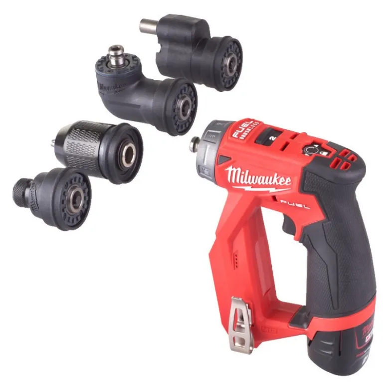 Perceuse/Visseuse FUEL A mandrin amovible M12 FDDXKIT-202X. Livré en HD box 2 Batteries 12 V - 2,0 Ah Milwaukee | 4933464979
