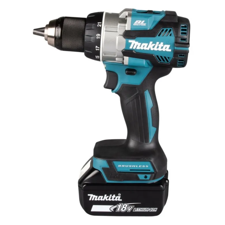 Perceuse Visseuse 110NM 18V LIION BL1850B x2 - DC18RC - Makita | DDF489RTJ