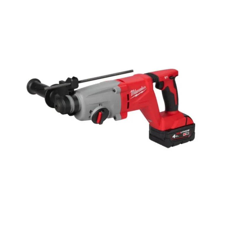 Perforateur SDS-Plus à Poignée-D 26mm BRUSHLESS, 18V, 4,0Ah, HD Box - Milwaukee | 4933492480