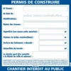 PERMIS DE CONSTRUIRE 800X800MM TALIAPLAST | 570102