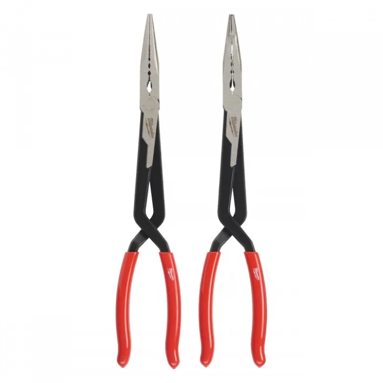 PINCE A BEC EFFILE LONG 2PCS - Clip brochable - Milwaukee | 4932492499