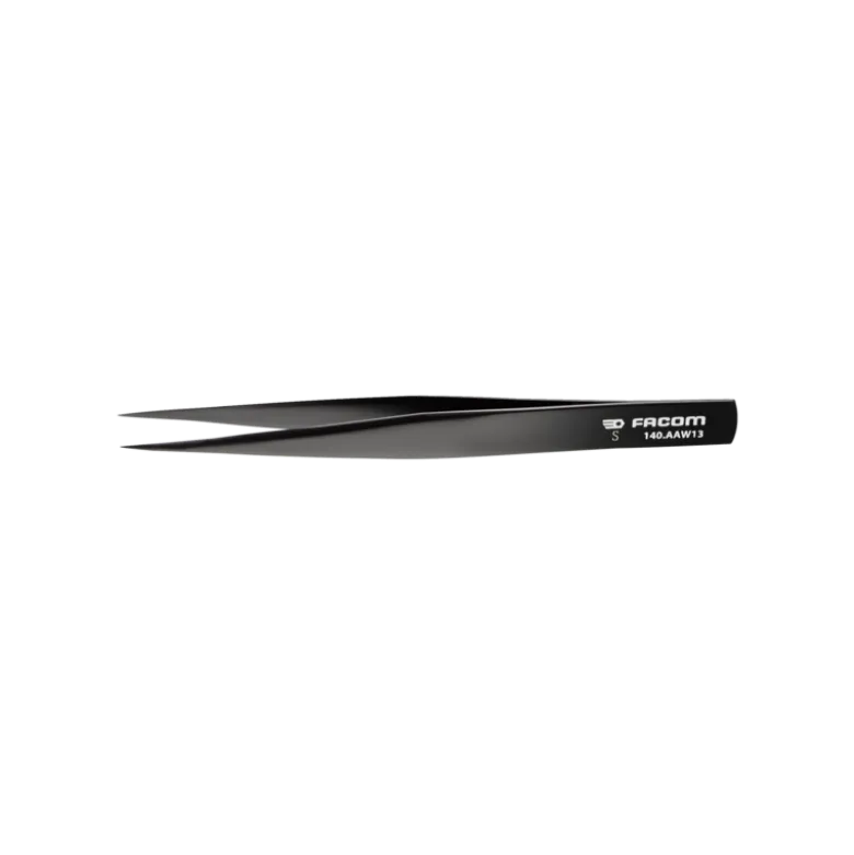 Pince Brucelle 130mm droit antimagnétique ou antireflet Facom | 140.AAW13