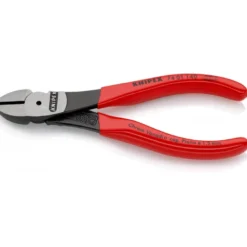 Pince coupante de côté démultipliée 140mm - Gainage PVC - KNIPEX | 74 01 140