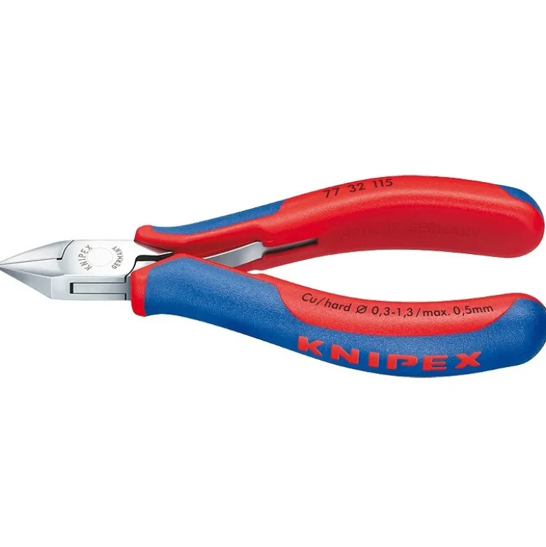 Pince coupante de côté pour l'électronique Knipex | 77 32 115