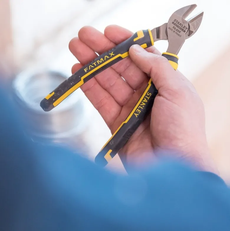 PINCE COUPANTE DIAGONALE D'ELECTRICIEN 200MM FATMAX - STANLEY FRANCE | 0-89-859