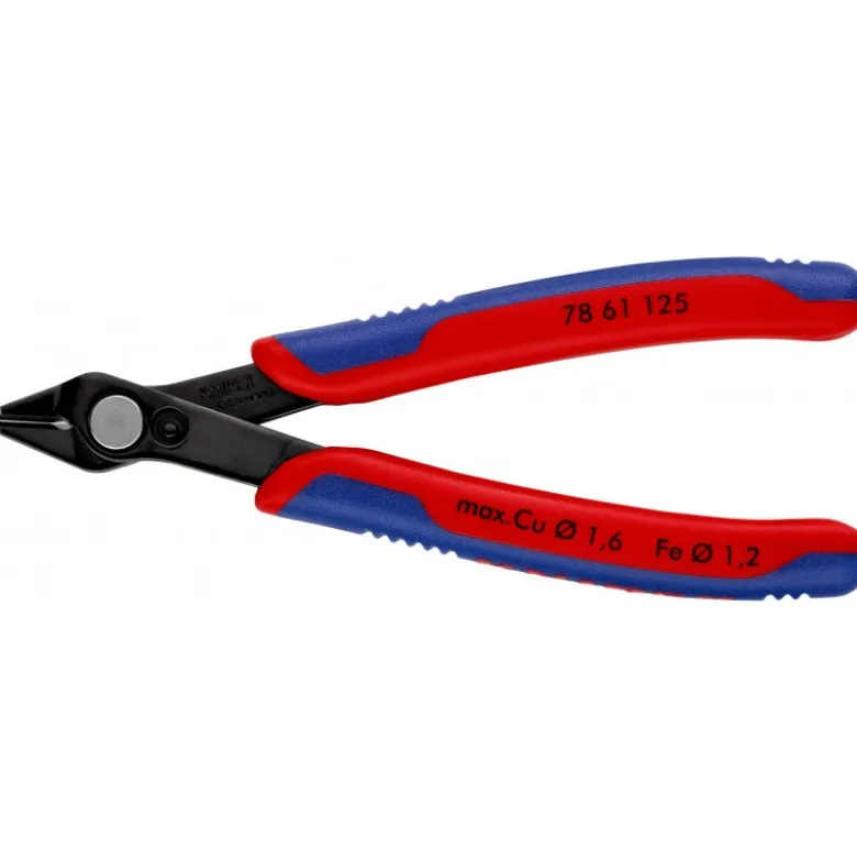 Pince coupante électronique Super Knips® 125mm - Gainage bi-matière - KNIPEX | 78 61 125