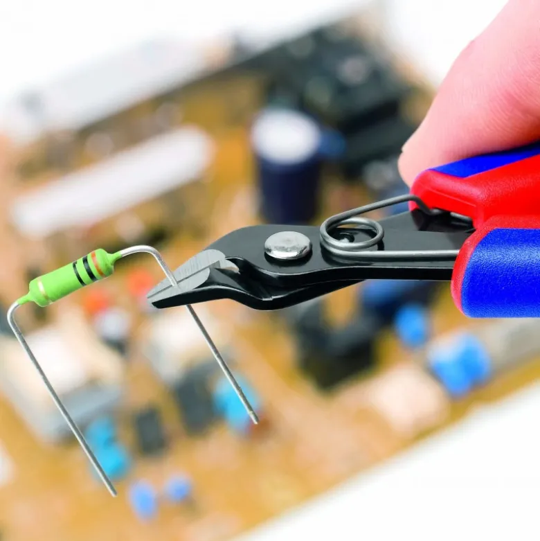 Pince coupante électronique Super Knips® 125mm - Gainage bi-matière - KNIPEX | 78 61 125