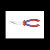 Pince de mécanicien 200mm - Becs 1/2 ronds décalés striés - Bi-matière - Chromée - KNIPEX | 38 35 200
