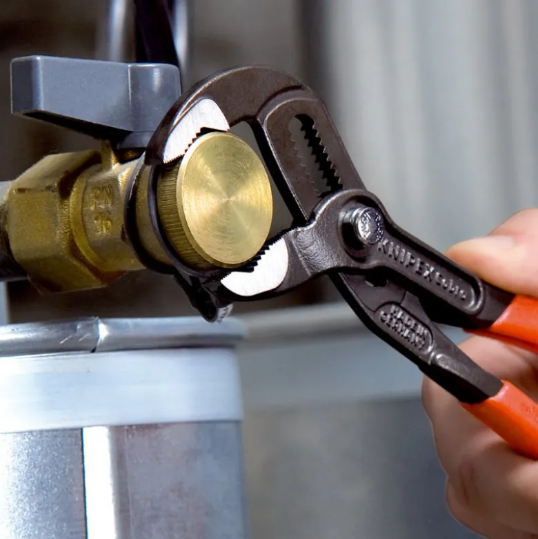 Pince multiprise Cobra® de pointe avec gaines bi-matière minces 250 mm KNIPEX | 87 02 250