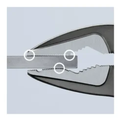 Pince multiprise Cobra® ES ultra-effilée gainées en plastique antidérapant 250 mm KNIPEX | 87 51 250