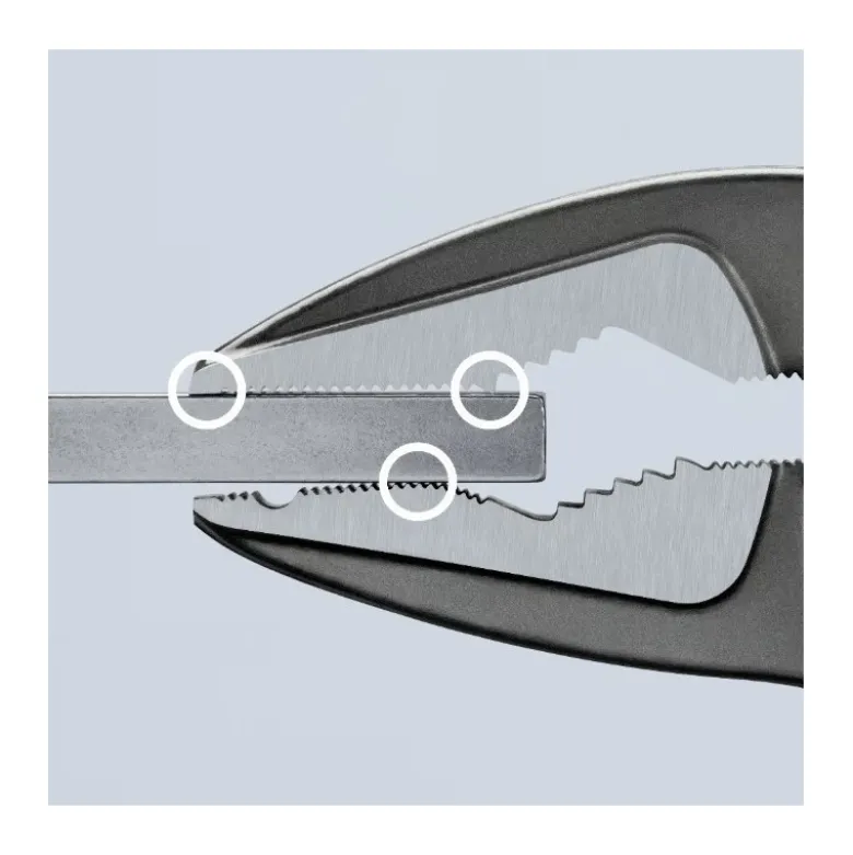 Pince multiprise Cobra® ES ultra-effilée gainées en plastique antidérapant 250 mm KNIPEX | 87 51 250