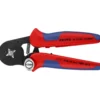 Pince à sertir auto-ajustable pour embouts de câble avec accès latéral | Knipex