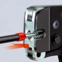 Pince à sertir automatique embouts de câble accès frontal 0,08 -16mm² - KNIPEX | 97 53 09