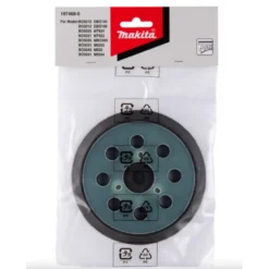 Plateau auto-agrippant, pour ponceuses excentriques BBO180, BO5010, BO5021, BO5030, BO5031 et BO5041 MAKITA 197468-0
