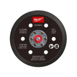Plateau de ponçage pour polisseuse M12 FUEL 150 mm - Souple avec système auto-agrippant - Milwaukee |4932499244
