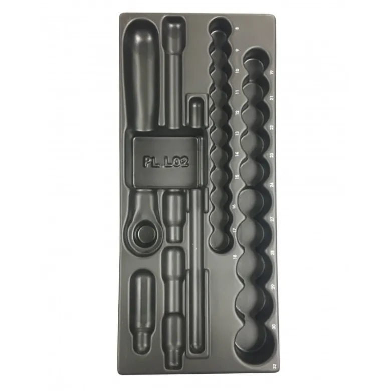 PLATEAU PLASTIQUE L DOUILLE NIVEAU4 MM Facom | PL.L02