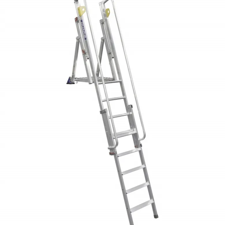 PLATEFORME HAUTEUR REGLABLE ACCESS FOND DE FOSSE - 6 A 10 MARCHES - Duarib | N111203