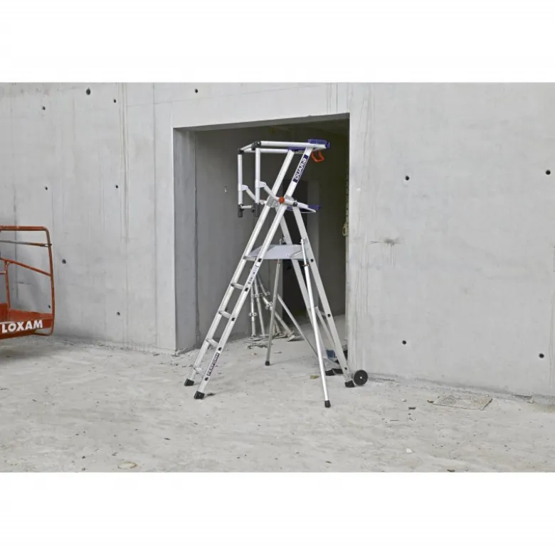 PLATEFORME IND ROUL HAUTEUR FIXE - AVEC STABILISATEURS - Duarib LD | 615905