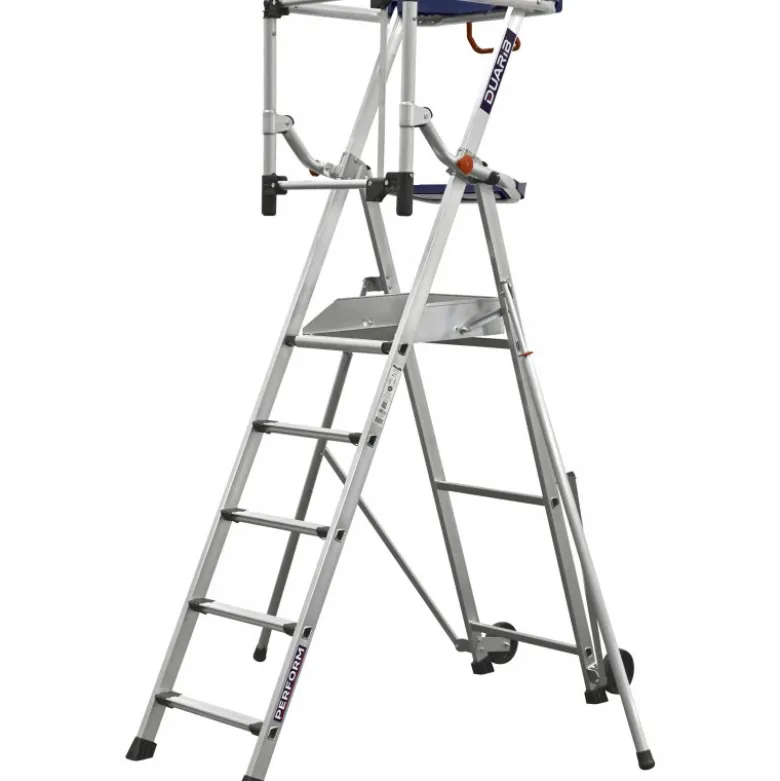 PLATEFORME IND ROUL HAUTEUR FIXE - AVEC STABILISATEURS - Duarib LD | 615905