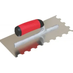 PLATOIR A COLLE INOX 28X12 DENTS DEMI-LUNE 20X10MM TALIAPLAST | 440108