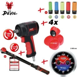Pneumatiques / roues offre promotionnelle The miniDevil, 12 pcs - KSTools | 515.2101
