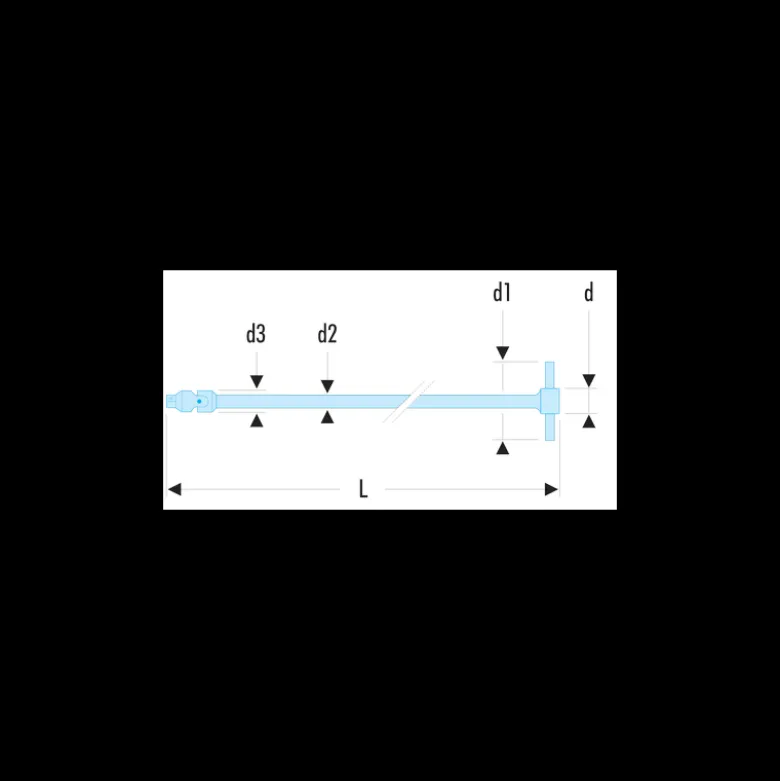 Poignée à cardan 1/4" Facom | R.229A