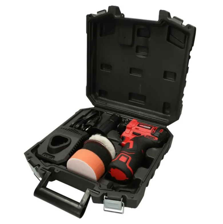 Polisseuse sur batterie 12 V avec accessoires - KSTools | 515.4760F
