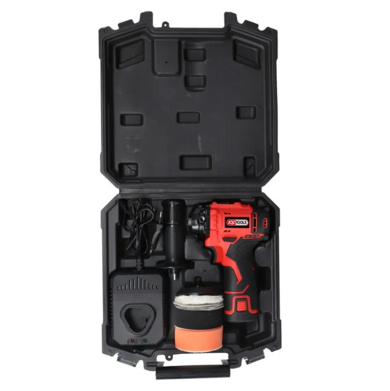 Polisseuse sur batterie 12 V avec accessoires - KSTools | 515.4760F