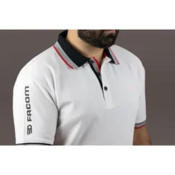 Polo homme manches courtes blanc - BOARD - FACOM | FXWW9020E