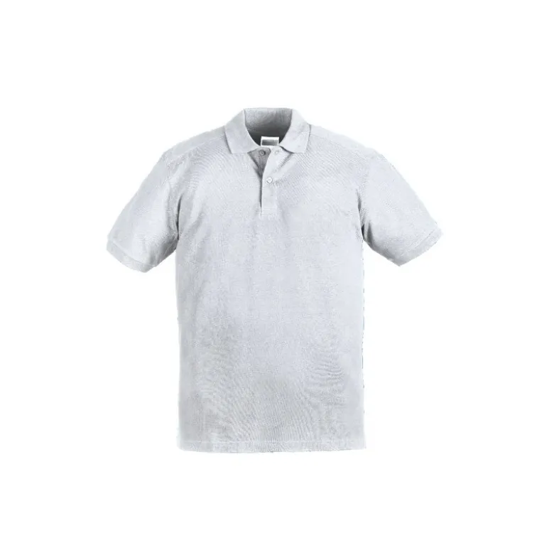 Polo manches courtes - SAFARI - Jersey 100% CO 220g/m2 - Blanc - COVERGUARD | 5SAFW