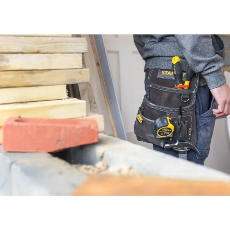PORTE-OUTILS ET PORTE-MARTEAU CUIR SIMPLE - STANLEY | STST1-80114