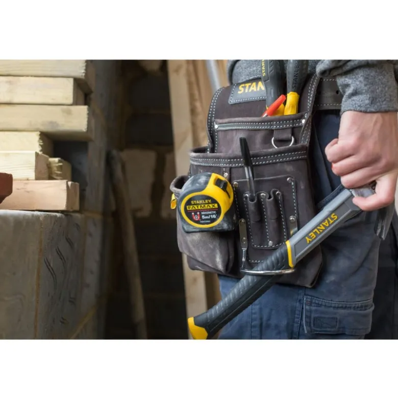 PORTE-OUTILS ET PORTE-MARTEAU CUIR SIMPLE - STANLEY | STST1-80114