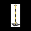 Poteaux de consignation jaune et noir Facom | EV.BAP
