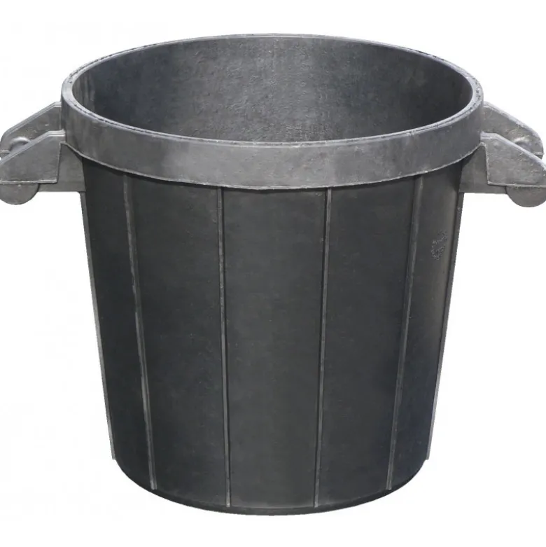 POUBELLE DE CHANTIER 75 LITRES TOUT CAOUTCHOUC TALIAPLAST | 330209