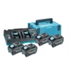 PowerPack 4 batteries BL4050F + un chargeur DC40RB 40 V XGT MAKITA | 191U42-2