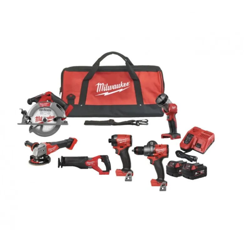 Powerpack 6 outils 18v FUEL M18 FPP6G3-502B - Milwaukee | 4933498658