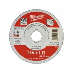 PRESENTOIR DE COMPTOIR DISQUE A TRONCONNER PRO+ 115MM EPAISSEUR 1 MM CONTRACTOR 200PC - Carton - Milwaukee | 4932451475