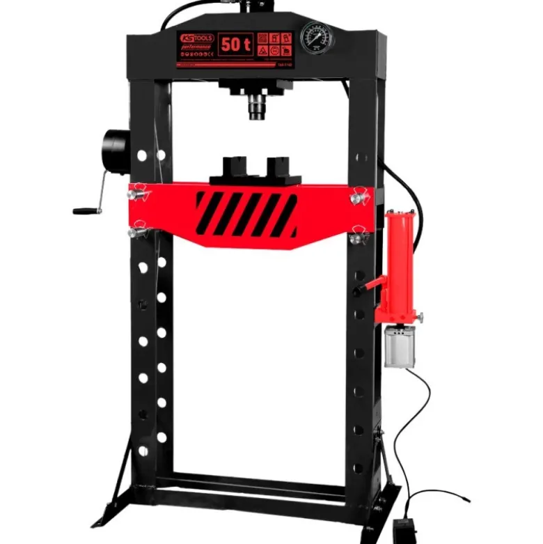 Presse hydraulique d’atelier Performance , 50 t - KSTools | 160.1160