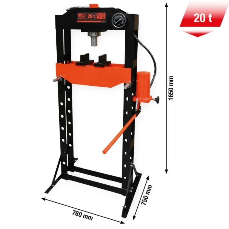 Presse hydraulique d’atelier Performance , 20 t - KSTools | 160.1150