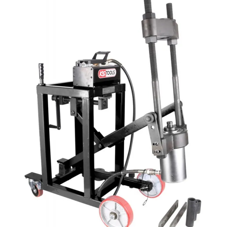 Presse à pivot 75 t avec kit de douilles, 29 pièces KSTools | 460.3620