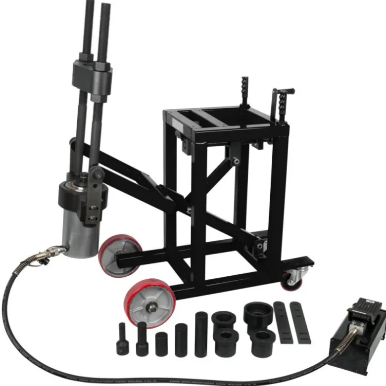 Presse à pivot 75 t avec kit de douilles, 29 pièces KSTools | 460.3620